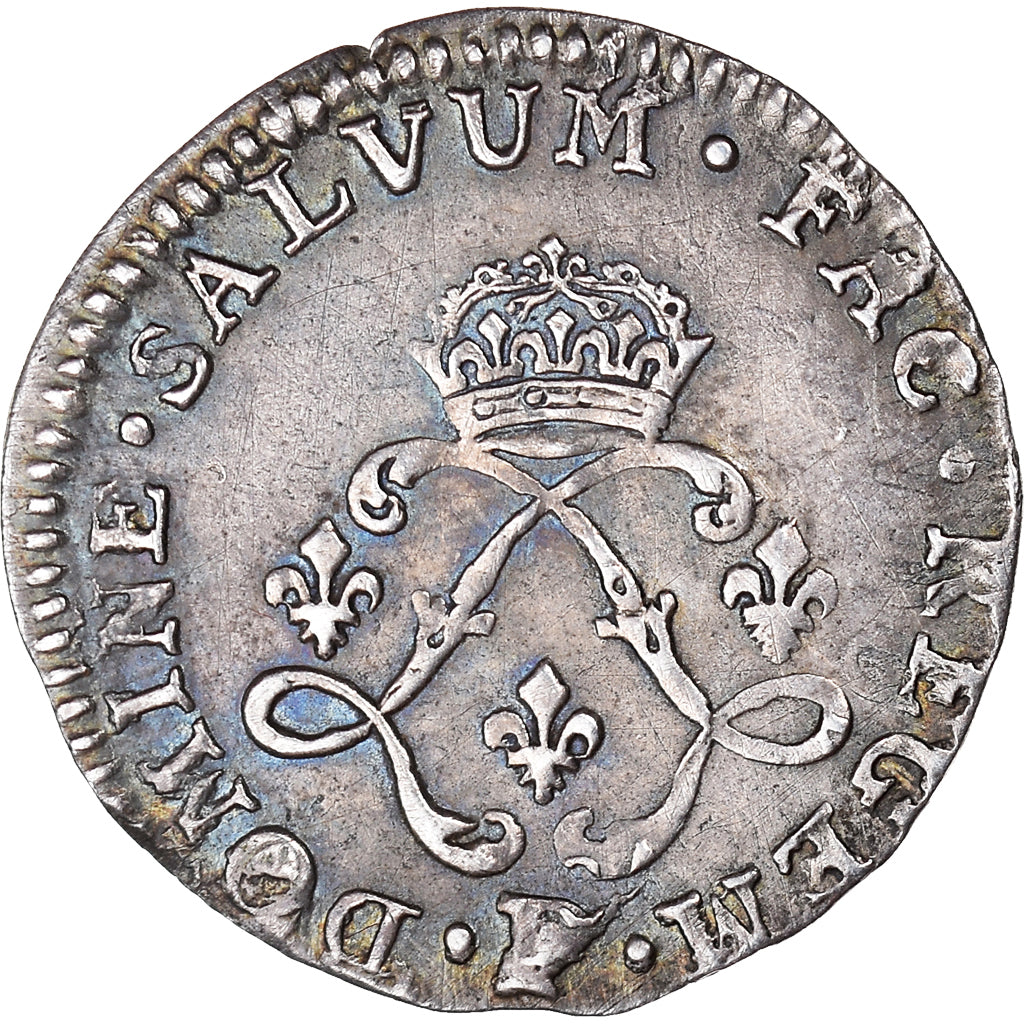 Monnaie, France, Louis XIV, 4 Sols aux 2 L, 1692, Dijon, réformé, pedigree