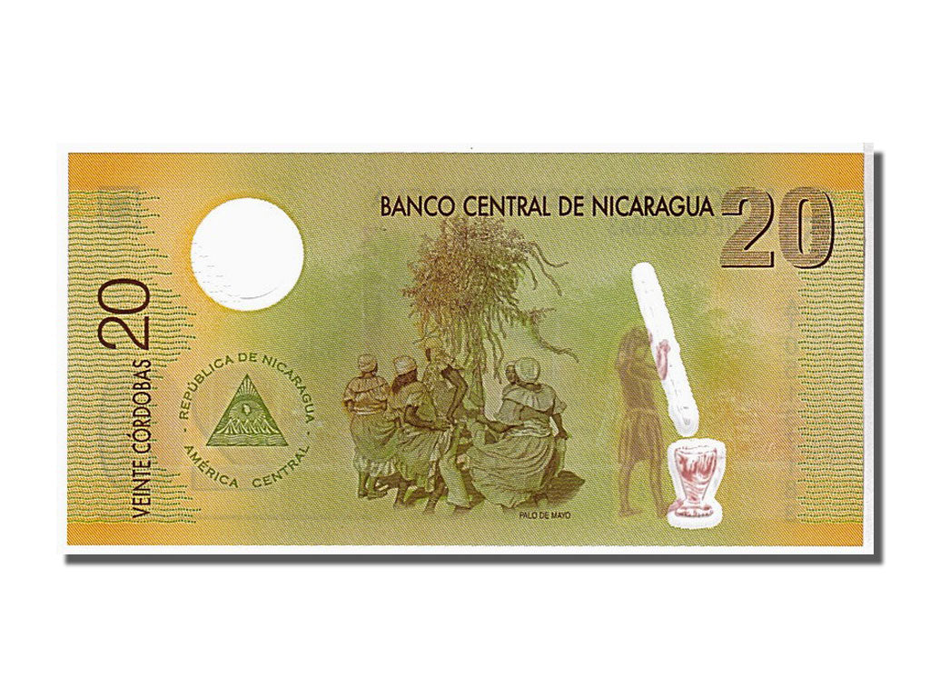 Nicaragua, 20 Córdobas, 2007, KM #202, UNC(65-70), A105137183