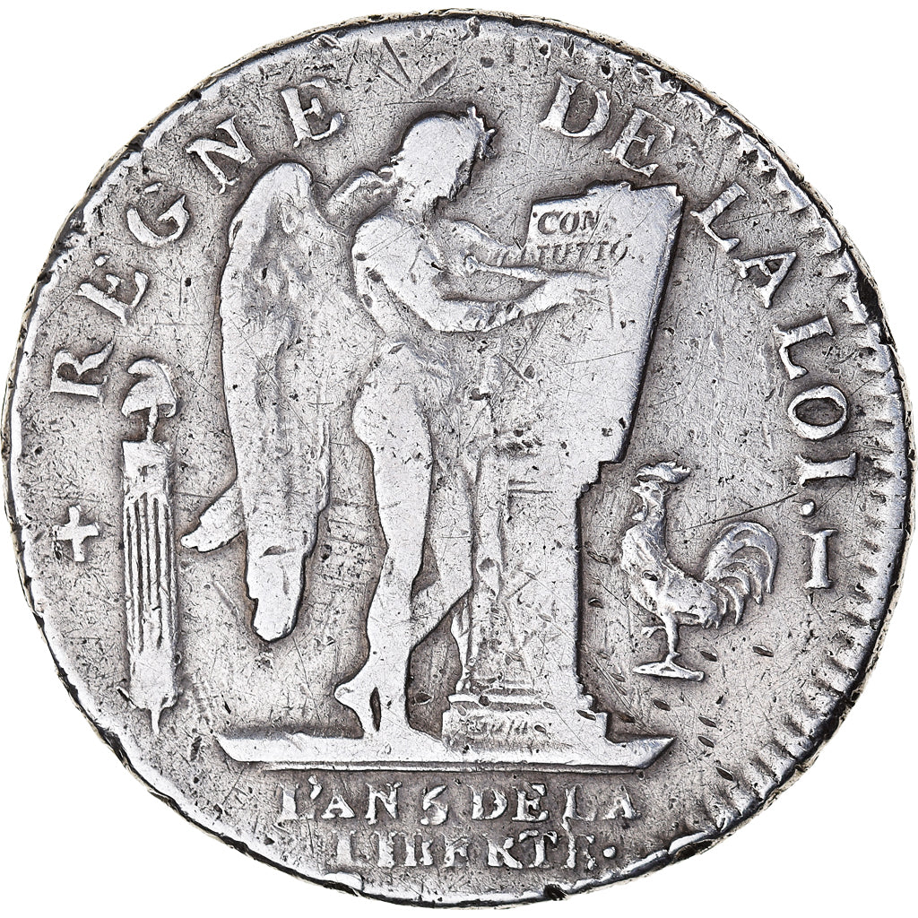Monnaie, France, Louis XVI, Écu de 6 livres françois, Écu de 6 livres