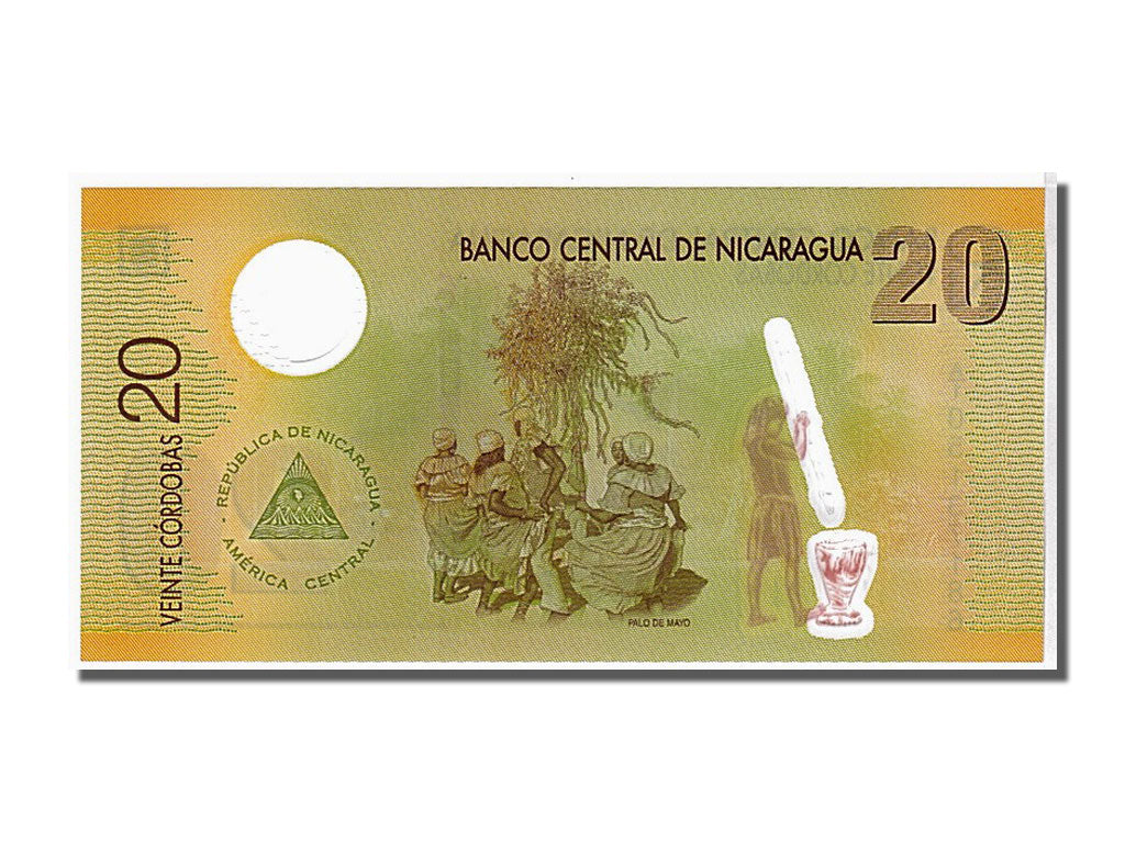Billete, 20 Cordobas, 2007, Nicaragua, KM:202, UNC