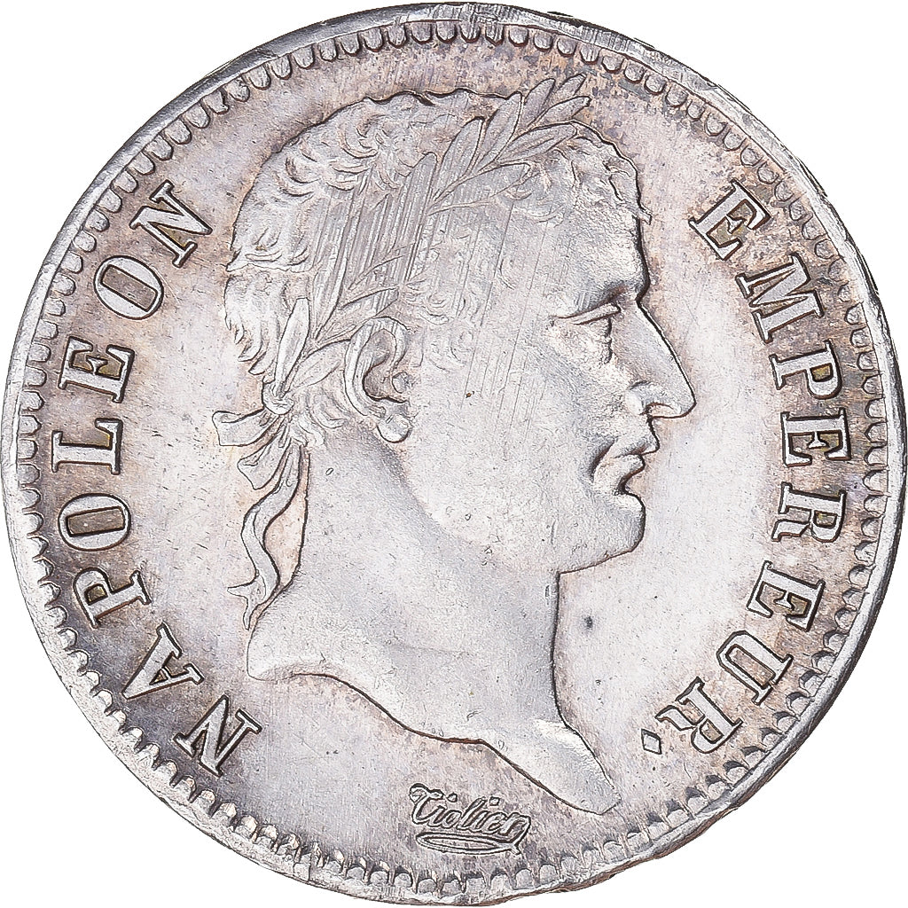 Moneta, Francja, Napoleon I, Franc, 1813, Paris, Pedigree, AU(55-58), Srebro