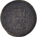 Coin, France, 2 sols aux balances non daté, AN II, Pau, Pedigree, AU(50-53)
