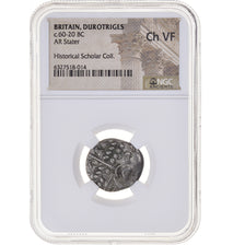 Moneta, Britain, Durotriges, Stater, ca. 60-20 BC, Pedigree, graded, NGC, Ch VF