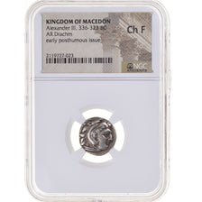 Moneda, Kingdom of Macedonia, Alexander III, Drachm, 310-301 BC, Lampsakos, NGC