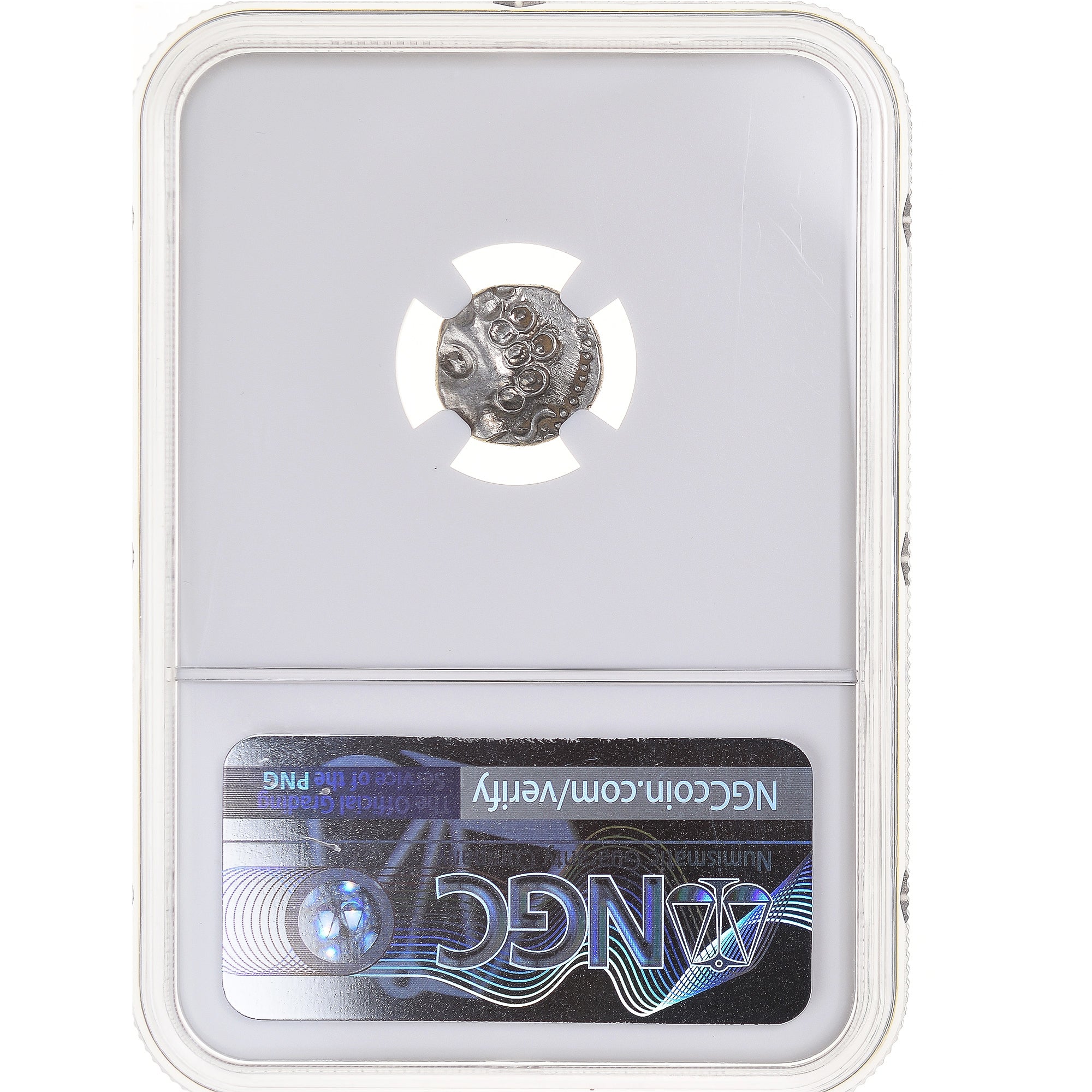 Coin, Central Gaul, Sequani, Quinarius, 1st century BC, graded, NGC, AU