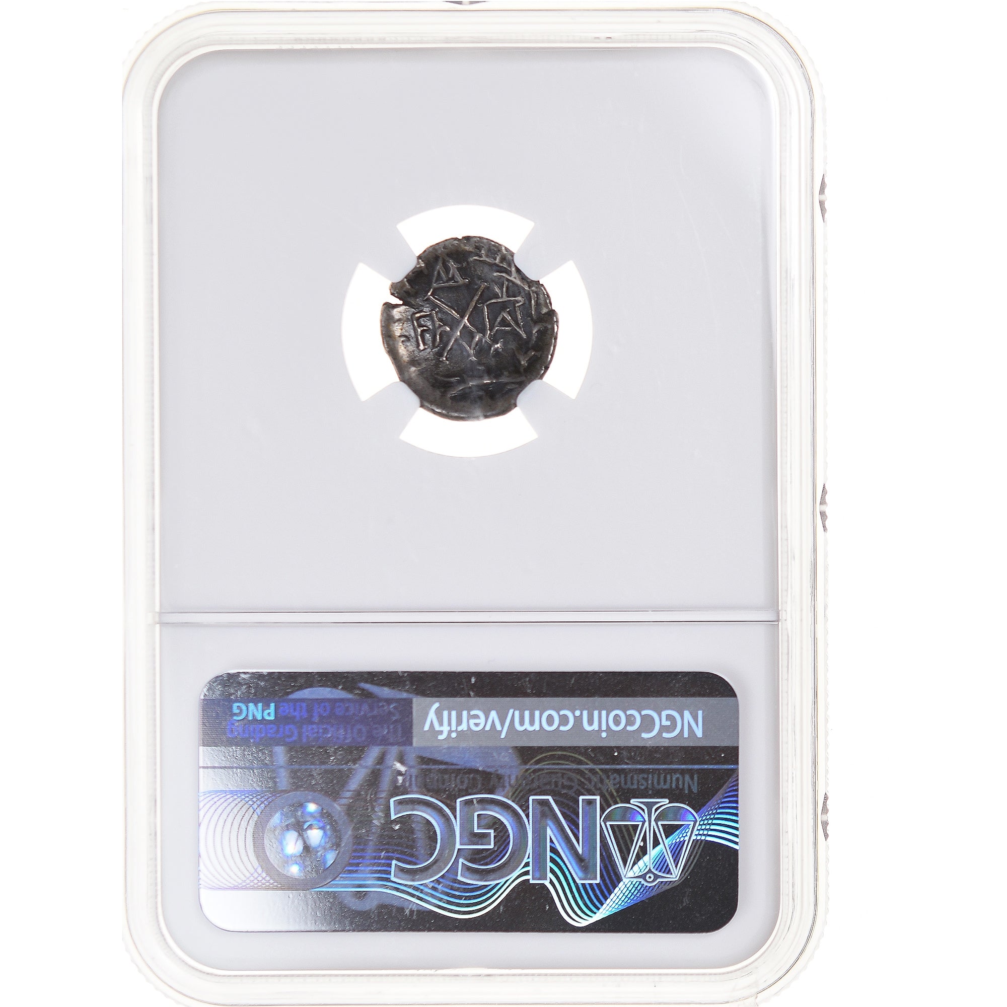 Coin, Elis, Hemidrachm, ca. 86 BC, Olympia, graded, NGC, F, F(12-15), Silver