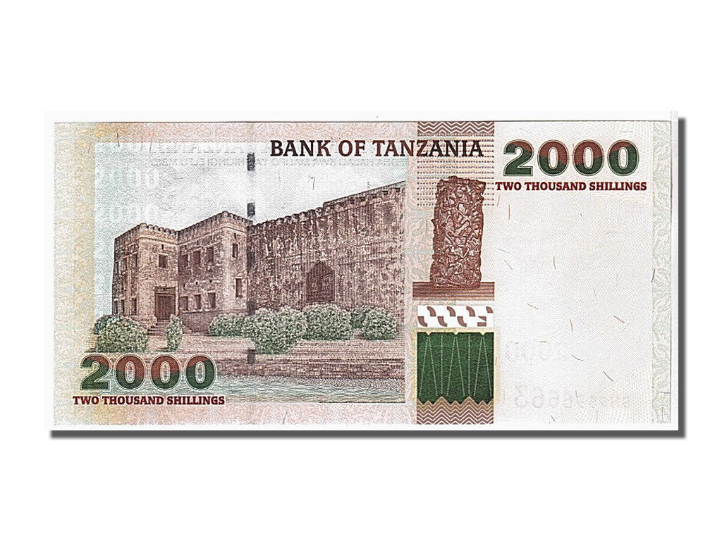 Tanzania, 2000 Shilingi, 2003, FDS