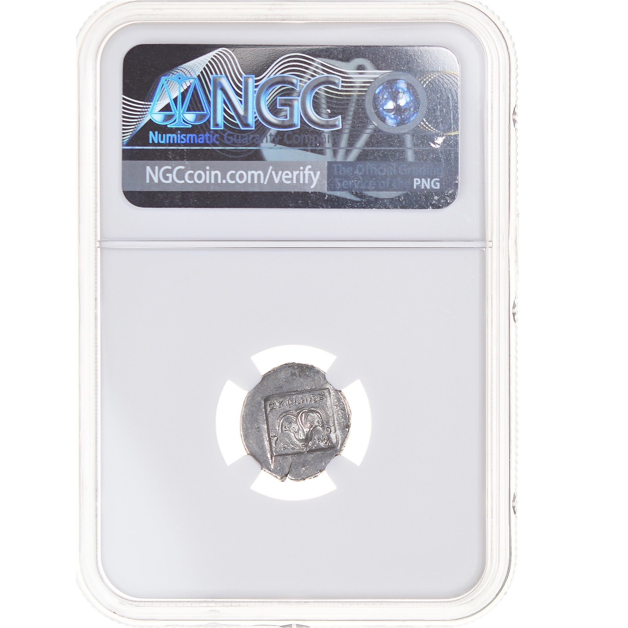 Monnaie, Carie, Drachme, 88-84 BC, Rhodes, Gradée, NGC, VF, TB, Argent