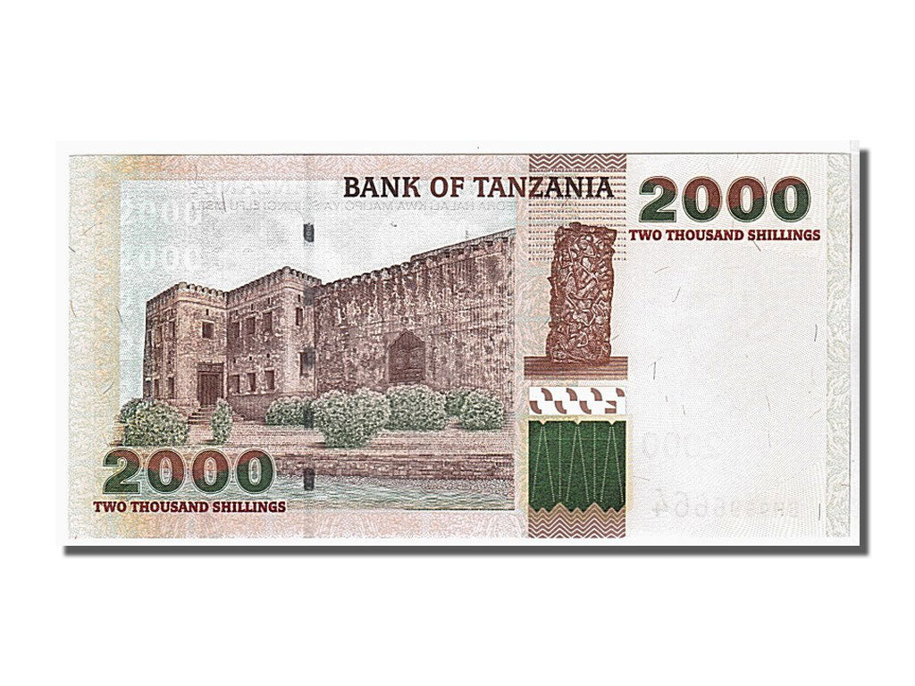Banknote, Tanzania, 2000 Shilingi, 2003, KM:37a, UNC(65-70)