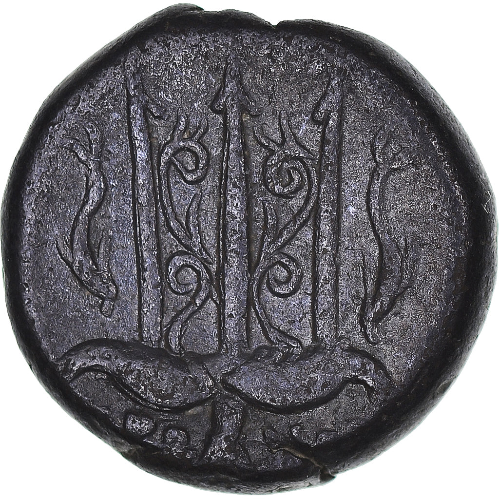 Coin, Sicily, Hieron II, Litra, 275-215 BC, Syracuse, VF(30-35), Bronze