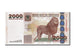 Biljet, Tanzania, 2000 Shilingi, 2003, KM:37a, NIEUW