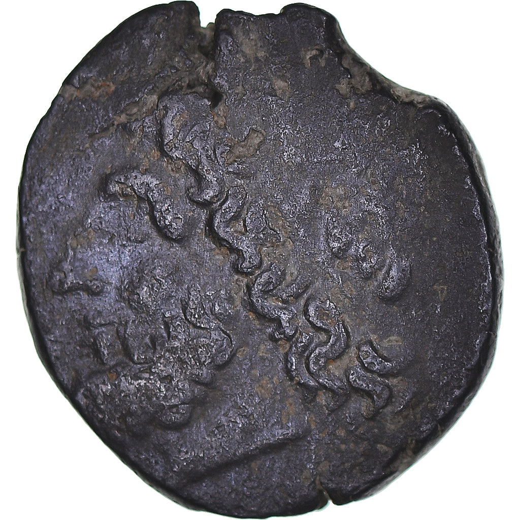 Moeda, Sicília, Hieron II, Litra, 275-215 BC, Syracuse, VF(20-25), Bronze