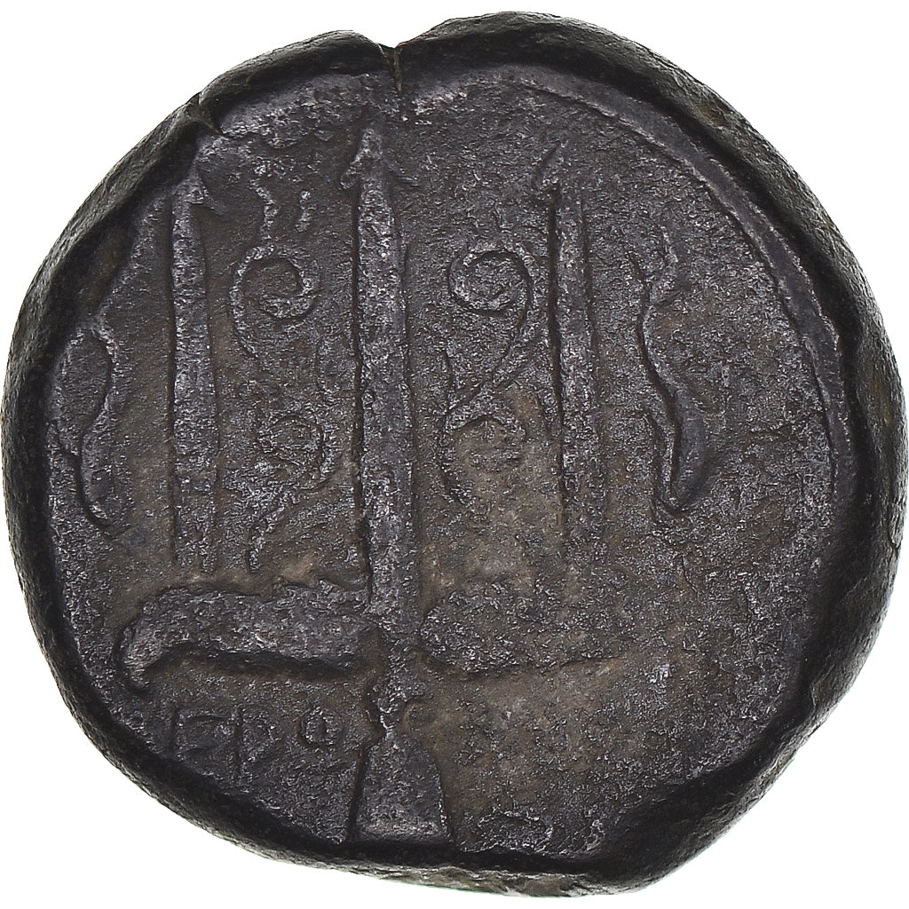 Coin, Sicily, Hieron II, Litra, 275-215 BC, Syracuse, VF(30-35), Bronze