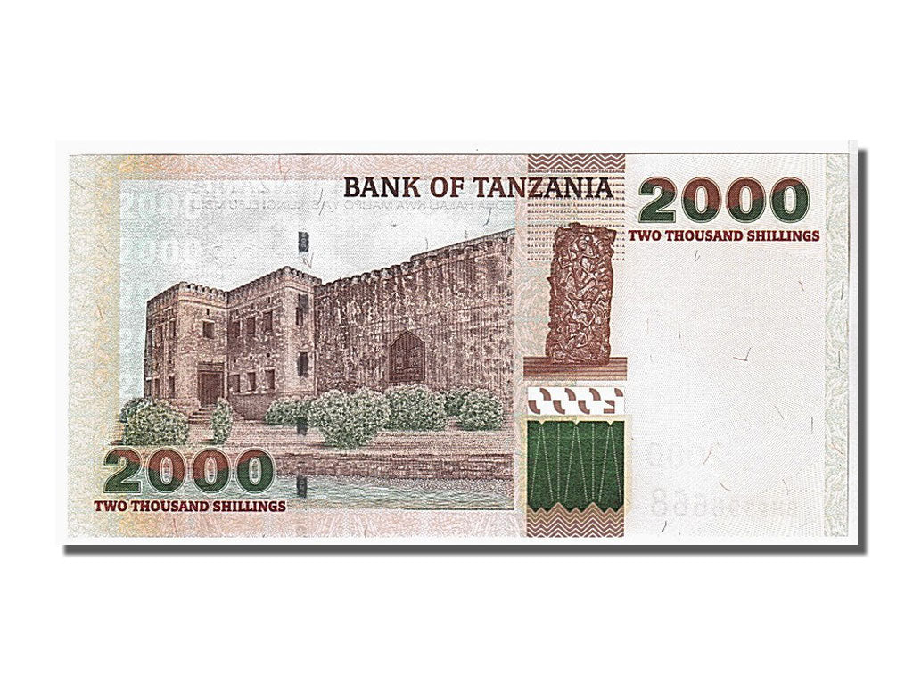 Banknote, Tanzania, 2000 Shilingi, 2003, KM:37a, UNC(65-70)
