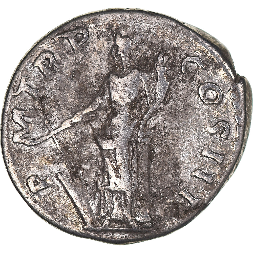 Coin, Hadrian, Denarius, 120-121, Rome, VF(30-35), Silver, RIC:392-394