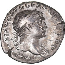 Coin, Trajan, Denarius, 103-111, Rome, EF(40-45), Silver, RIC:147b
