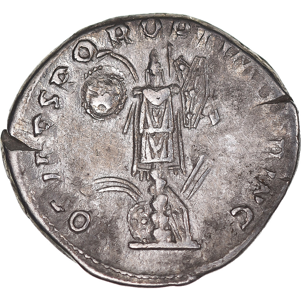 Coin, Trajan, Denarius, 103-111, Rome, EF(40-45), Silver, RIC:147b