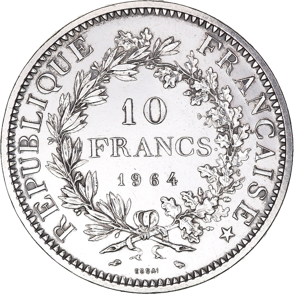 Coin, France, 10 Francs, 1964, Monnaie de Paris, ESSAI, MS(63), Silver, KM:E111