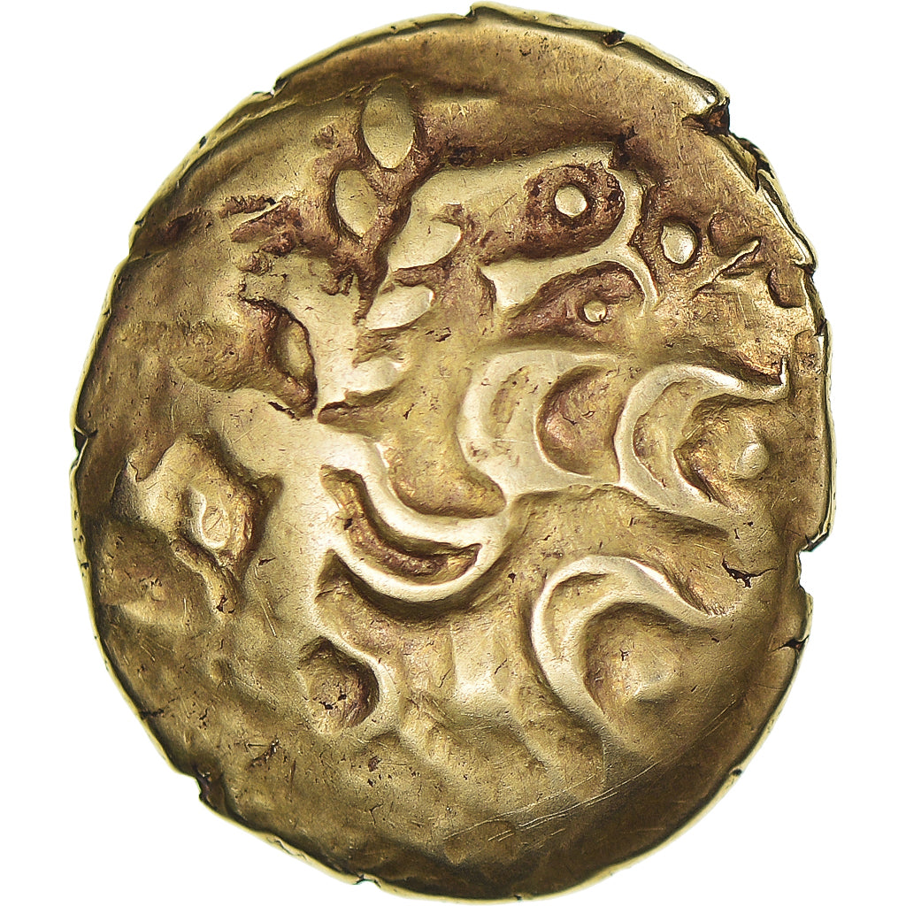 Monnaie, Northeast Gaul, Suessions, Statère, early 1st Century BC, TTB, Or