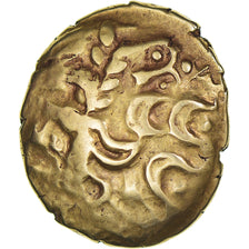Monnaie, Northeast Gaul, Suessions, Statère, early 1st Century BC, TTB, Or