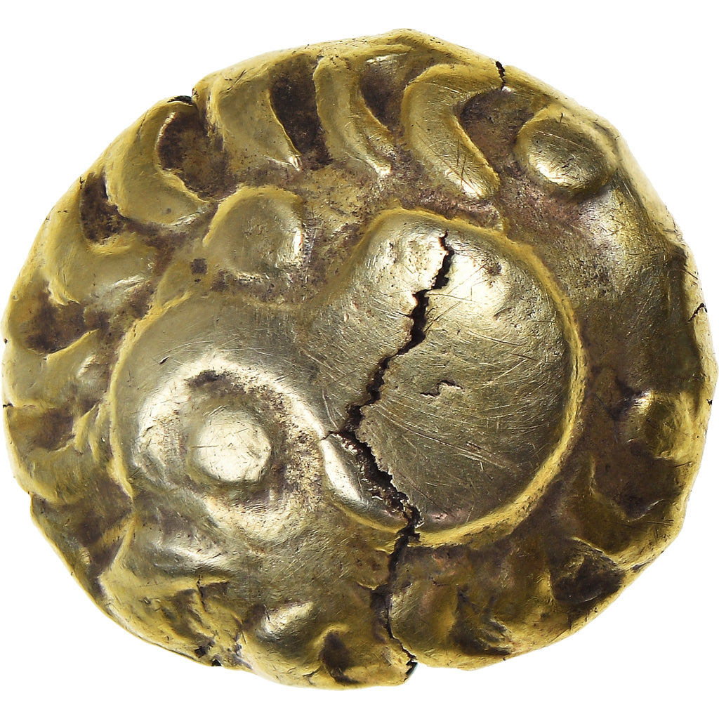 Moneta, Central Europe, Vindelici, Stater, 2nd-1st century BC, MB+, Oro
