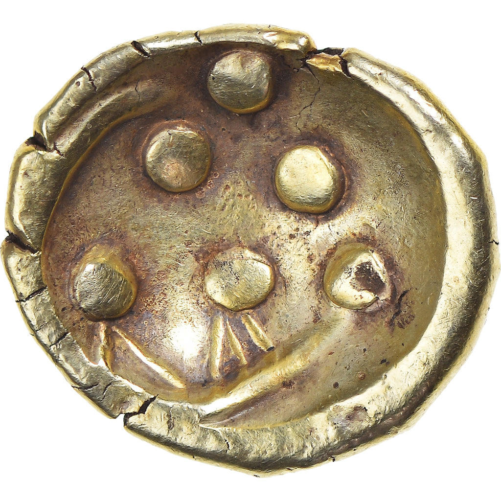 Moneta, Central Europe, Vindelici, Stater, 2nd-1st century BC, MB+, Oro
