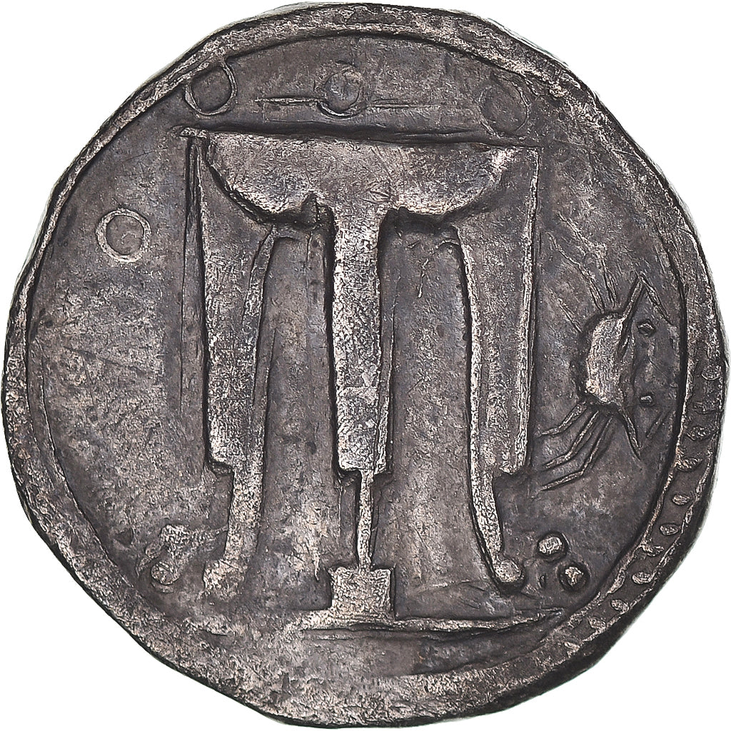 Coin, Bruttium, Stater, 500-480 BC, Kroton, Pedigree, VF(30-35), Silver