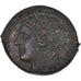 Moneda, Bruttium, Æ, 260-218 BC, Rhegion, MBC+, Bronce, HGC:1-1677, HN