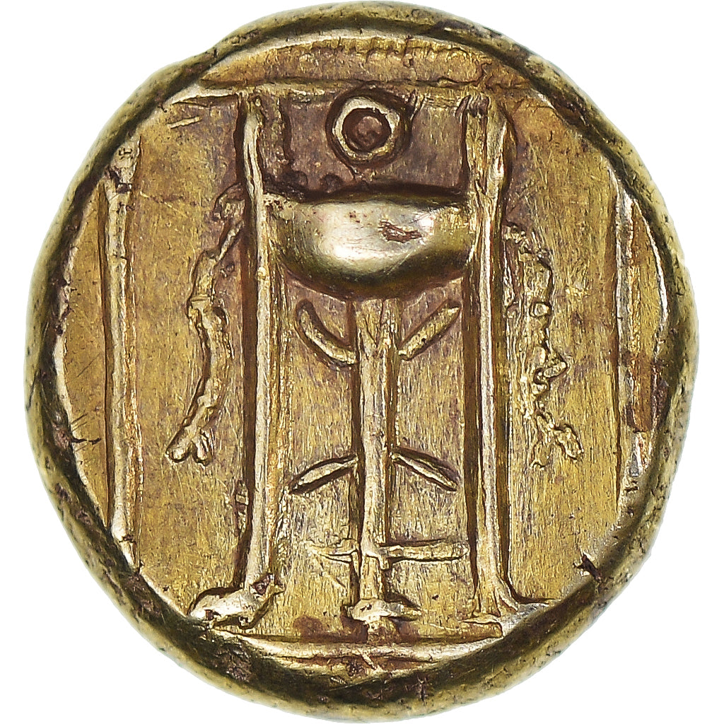 Monnaie, Lesbos, Hecté, 377-326 AV JC, Mytilene, SUP, Electrum