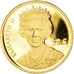 Monnaie, Libéria, Queen Elizabeth II, 25 Dollars, 2000, American Mint, Proof
