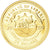 Moeda, Libéria, Queen Elizabeth II, 25 Dollars, 2000, American Mint, Proof