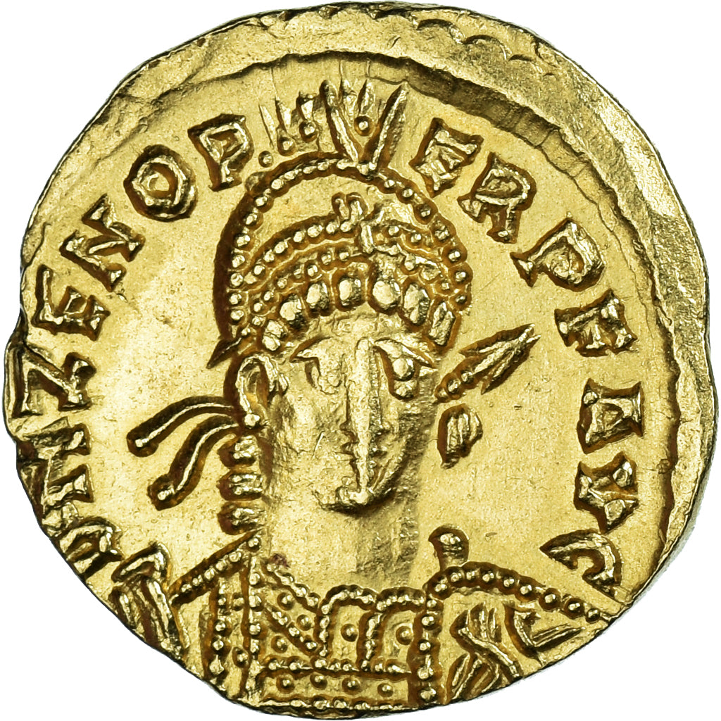 Monnaie, Julius Nepos, Solidus, 474-475, Rome, SUP, Or, RIC:3205 var.
