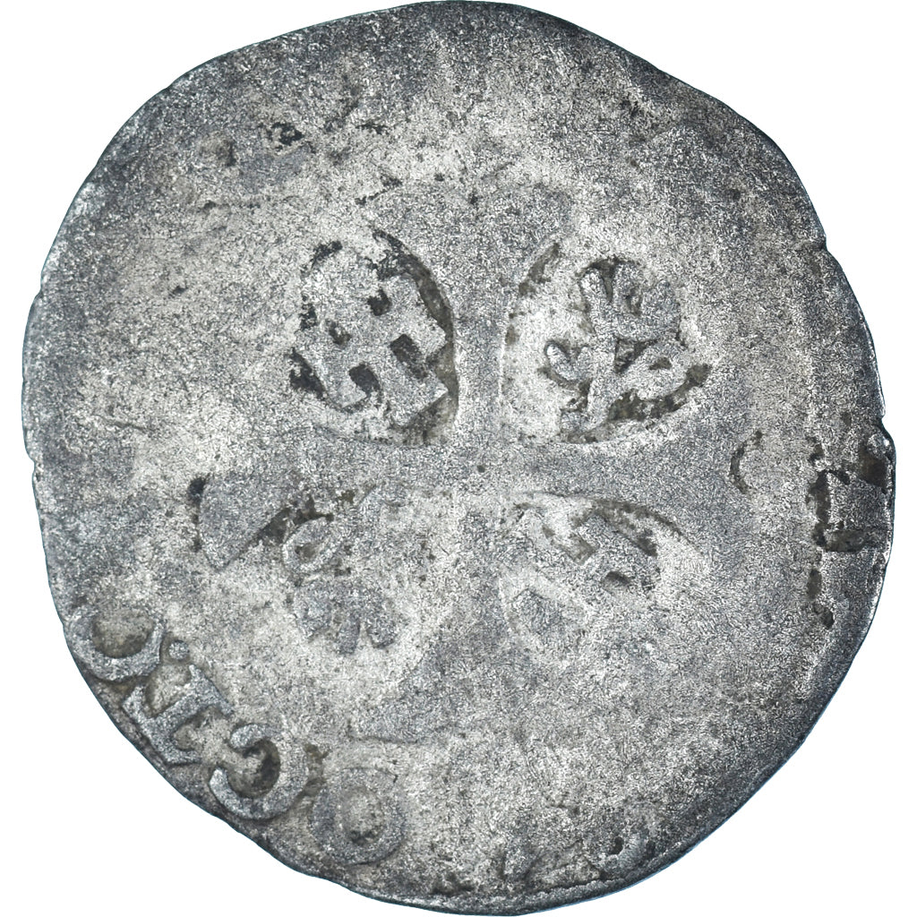 Monnaie, France, Comtat-Venaissin, Clément VIII, Douzain, 1594, Carpentras, TB