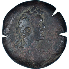 Coin, Egypt, Antoninus Pius, Drachm, 153-154, Alexandria, VF(20-25), Copper
