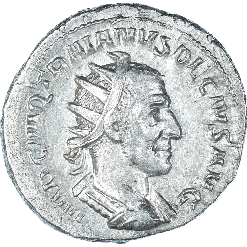 Coin, Trajan Decius, Antoninianus, 249-250, Rome, AU(55-58), Silver, RIC:29c
