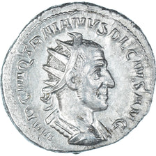 Coin, Trajan Decius, Antoninianus, 249-250, Rome, AU(55-58), Silver, RIC:29c