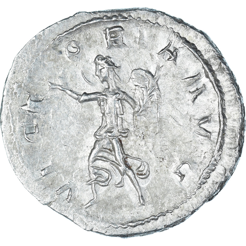 Coin, Trajan Decius, Antoninianus, 249-250, Rome, AU(55-58), Silver, RIC:29c