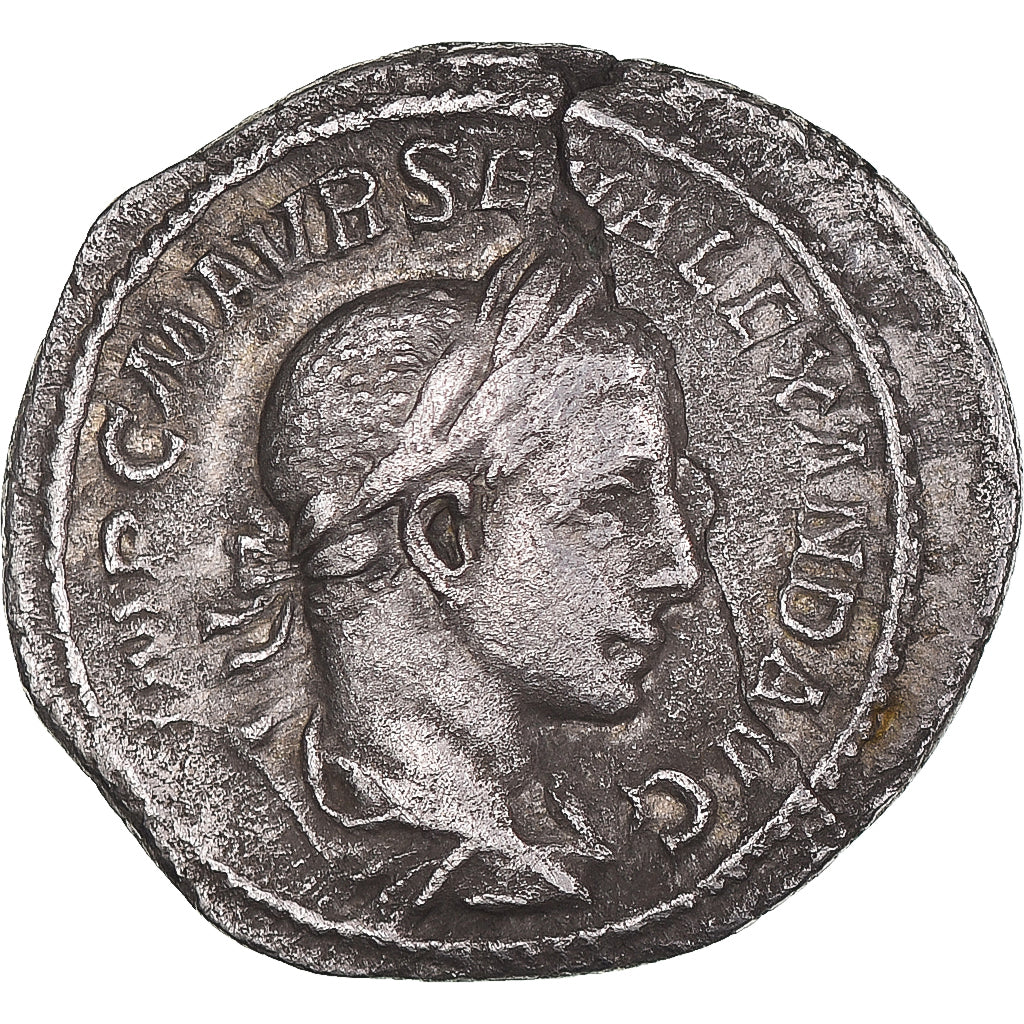 Moneta, Severus Alexander, Denarius, 222-228, Rome, AU(50-53), Srebro, RIC:173