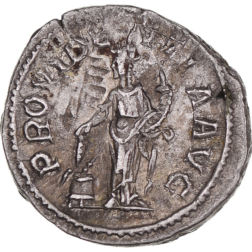 Moeda, Severus Alexander, Denarius, 231-235, Rome, AU(50-53), Prata, RIC:250b