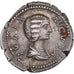 Moeda, Julia Domna, Denarius, 196-211, Rome, AU(50-53), Prata, RIC:572