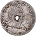 Moeda, França, Louis XIV, 4 Sols des Traitants, Paris ou Vimy, Holed, F(12-15)