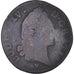 Moneta, Francia, Louis XV, 1/2 Sol d'Aix, 1768, Aix, B+, Rame, KM:541
