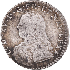 Munten, Frankrijk, Louis XV, 1/10 Écu aux branches d'olivier, 1727, Toulouse