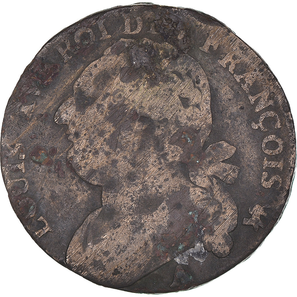 Coin, France, Louis XVI, 12 deniers françois, 1792⸱4, Paris, F(12-15)
