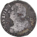 Moneta, Francia, Louis XVI, 2 sols François, Metz, B+, Métal de cloche