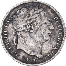 Coin, Great Britain, George III, 6 Pence, 1816, London, VF(30-35), Silver