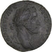 Coin, Antoninus Pius, As, 148, Rome, AU(50-53), Bronze, RIC:852a