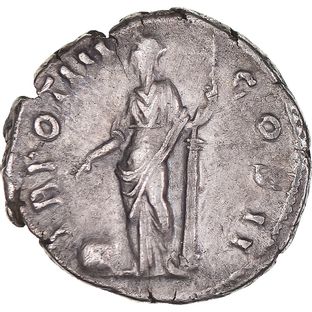 Coin, Marcus Aurelius, Denarius, 148-149, Rome, AU(50-53), Silver, RIC:446