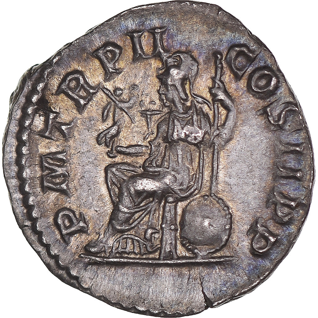 Coin, Elagabalus, Denarius, 219, Rome, AU(55-58), Silver, RIC:136