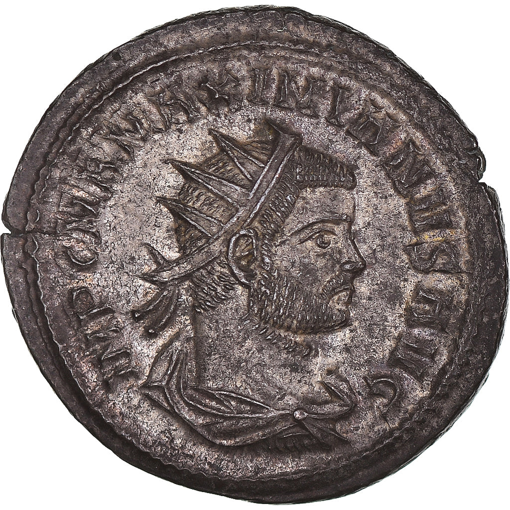 Moneda, Maximien Hercule, Antoninianus, 293, Antioch, EBC, Plata, RIC:621 var.